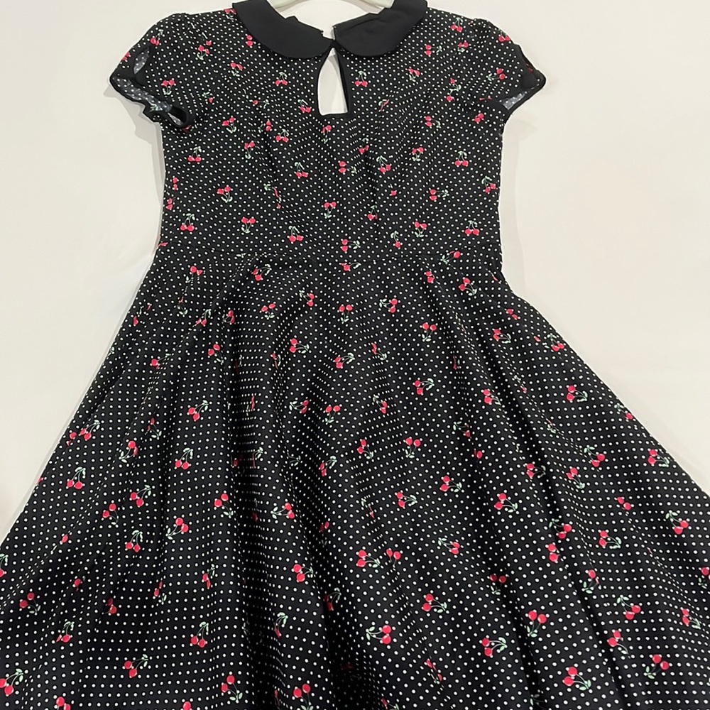 EUC Hell Bunny Tender Loving Character A-line dress; small